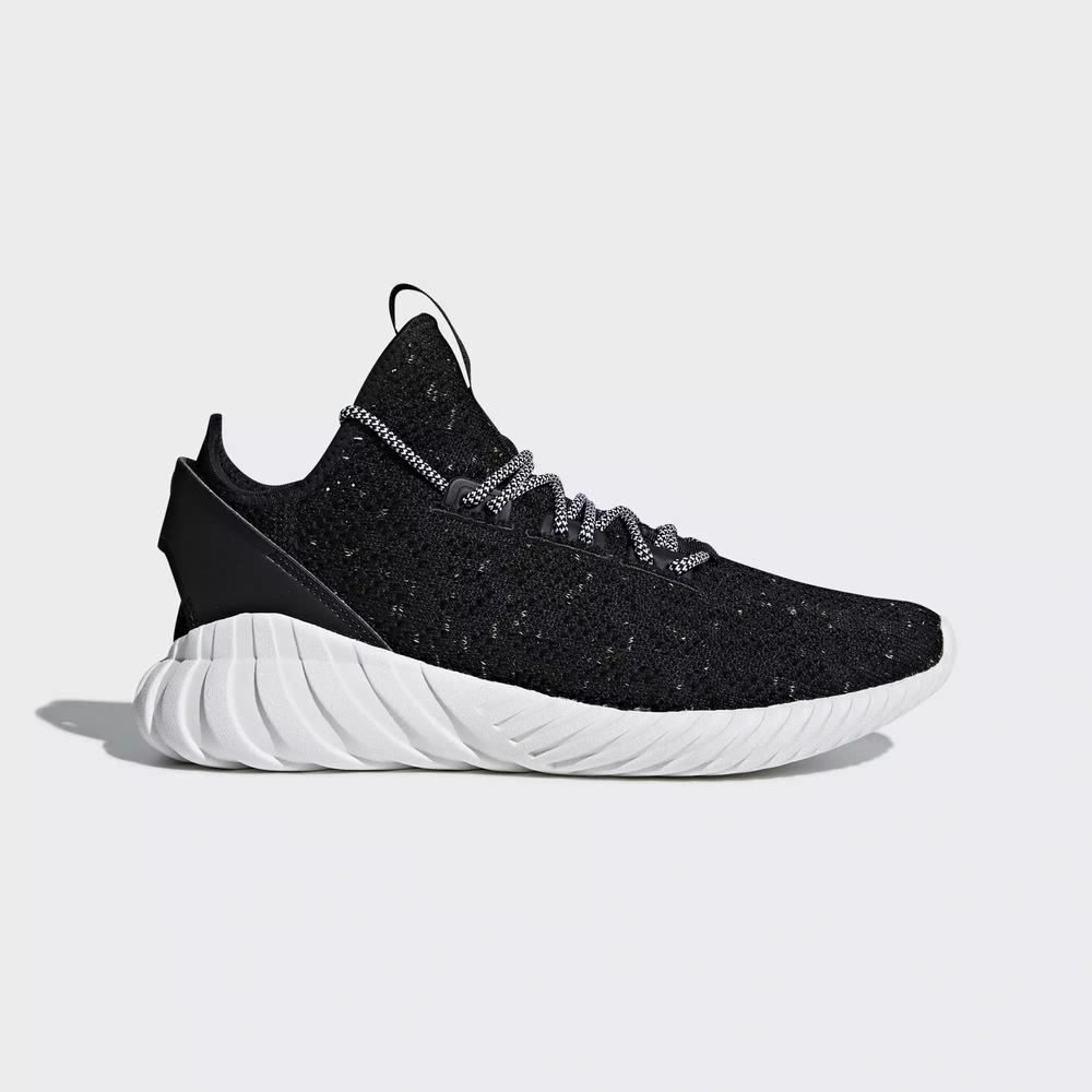 Adidas Tubular Doom Sock Primeknit Tenis Negros Para Hombre (MX-38017)